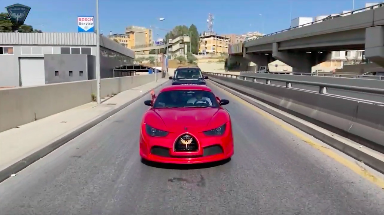 黎巴嫩首款国产电动跑车亮相 网友：这造型丑哭了...