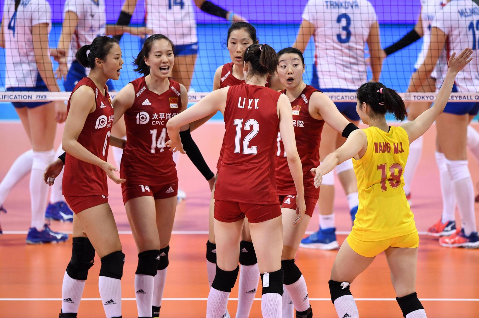 打开凤凰新闻,查看更多高清图片中国女排曾在奥运测试赛上和日本女排