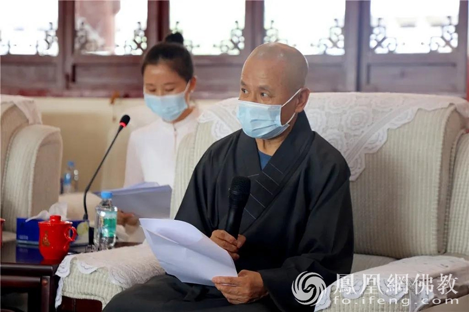 深圳弘法寺监院智法法师(图片来源:凤凰网佛教 摄影:顿顿)