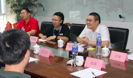 抚州市东乡区政府副区长付志军一行莅临快商通调研参观__凤凰网