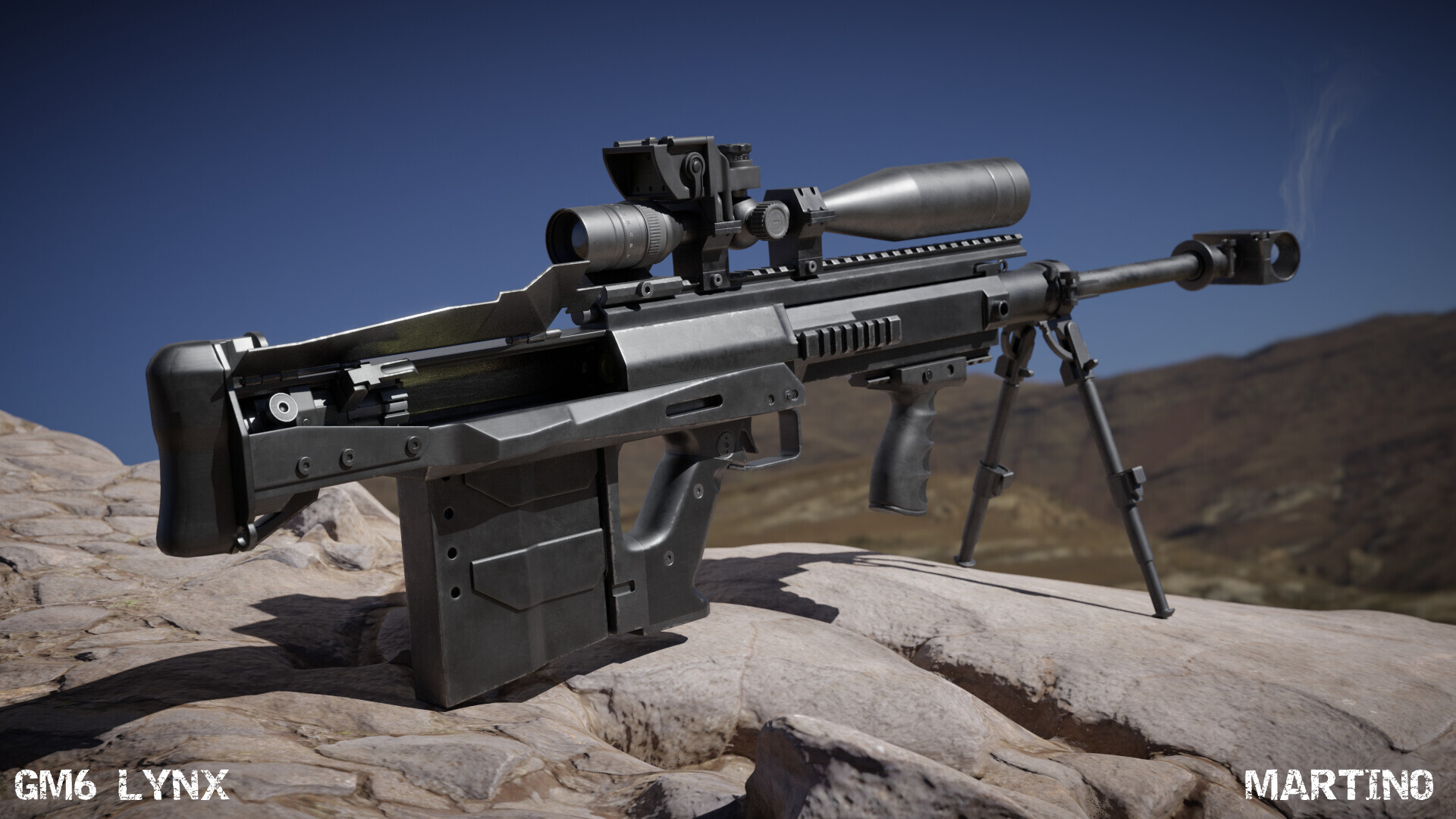 大口径终于来了pubg新枪lynxamr的真实原型枪解读