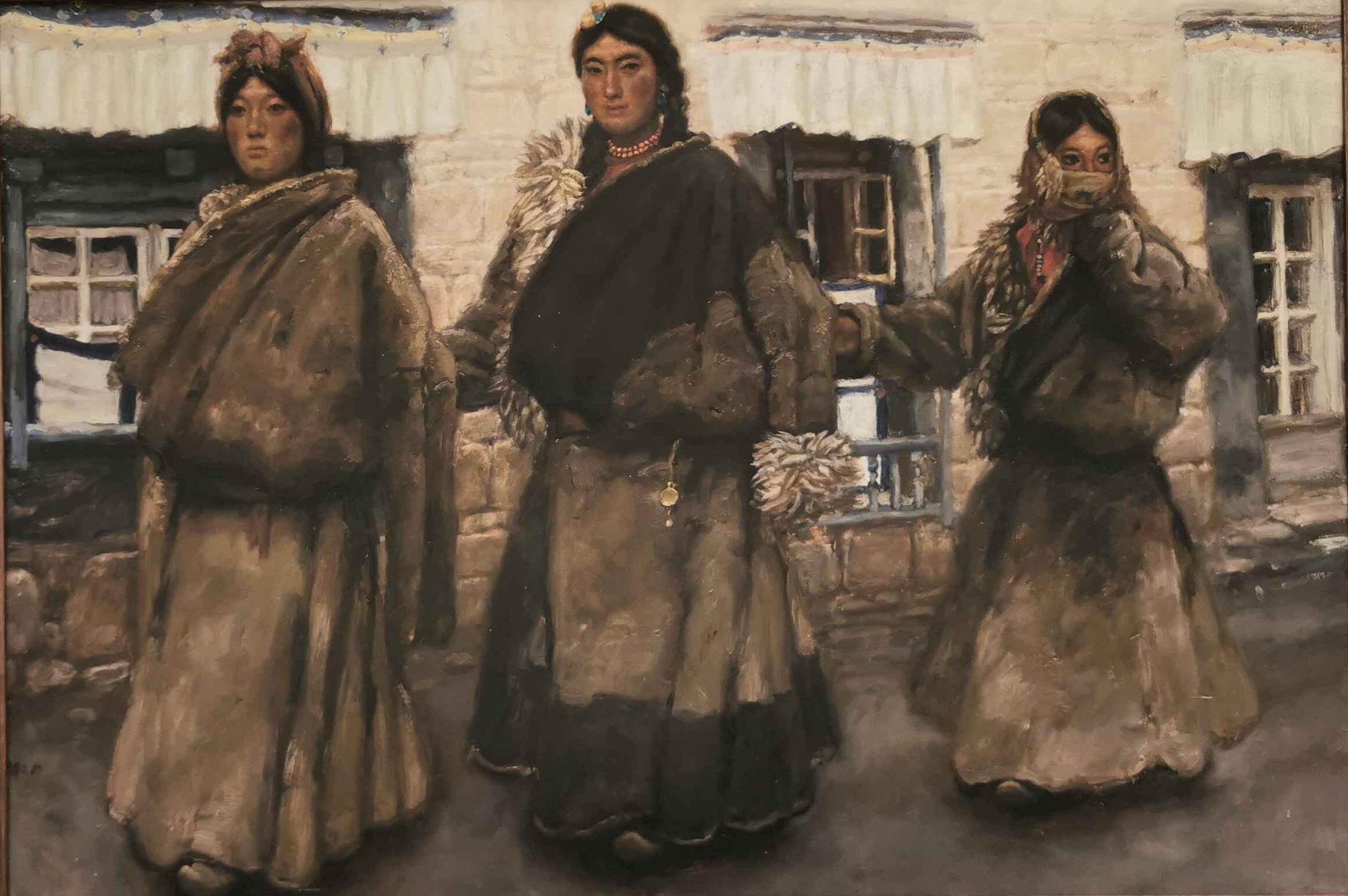 翕兮| 回顾陈丹青西藏组画__凤凰网