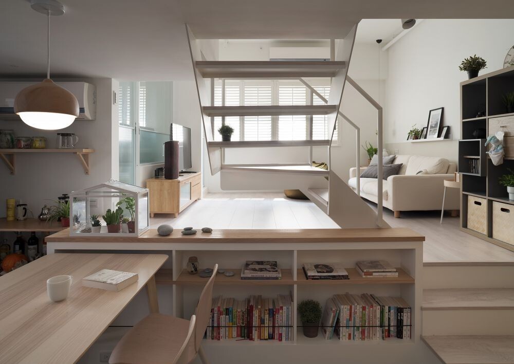 下沉式收纳设计,极致开发你家空间__凤凰网