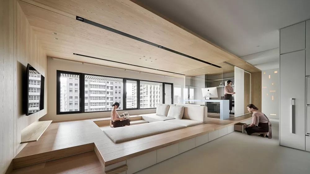 下沉式收纳设计,极致开发你家空间__凤凰网