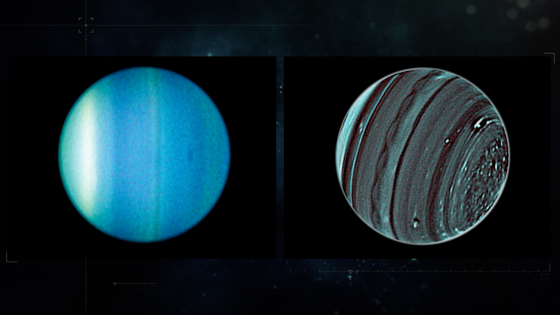 天王星还有着独特的表面颜色,这是因为它的大气中有着比其他行星都要