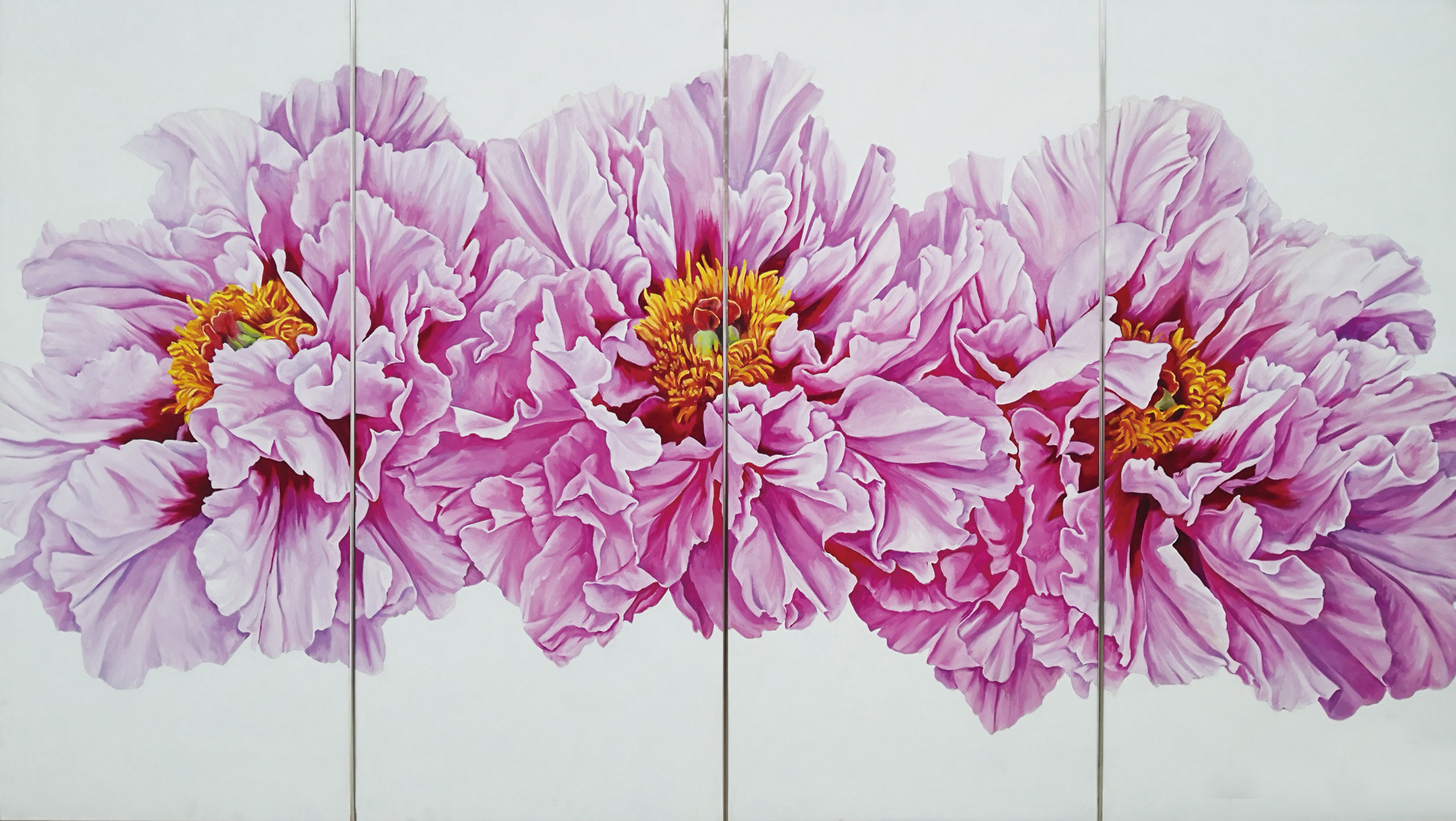 【艺术】王洪涛:妙笔生花,牡丹绽放