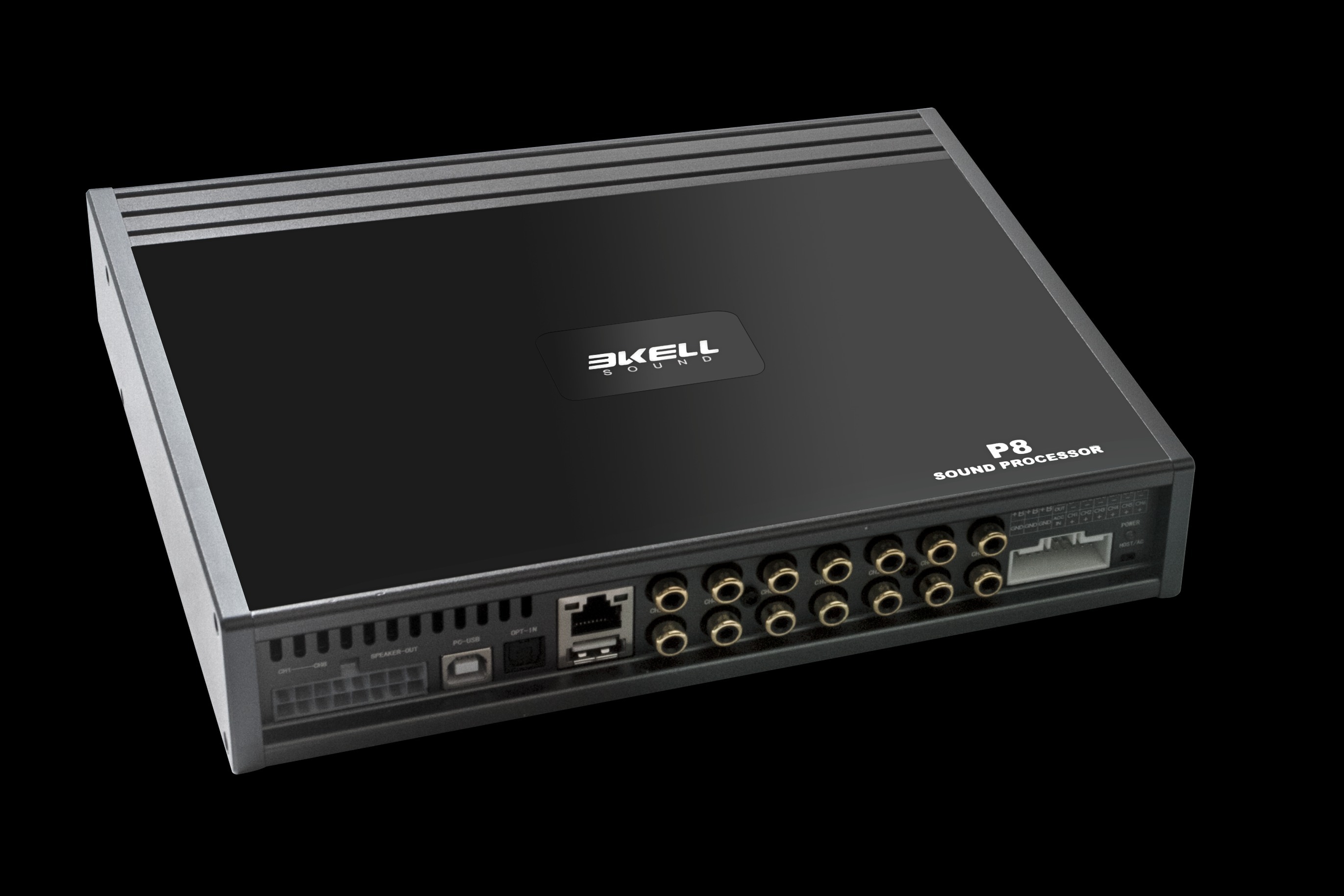 美国霸克p8dsp功放小巧易调完美契合音改趋势