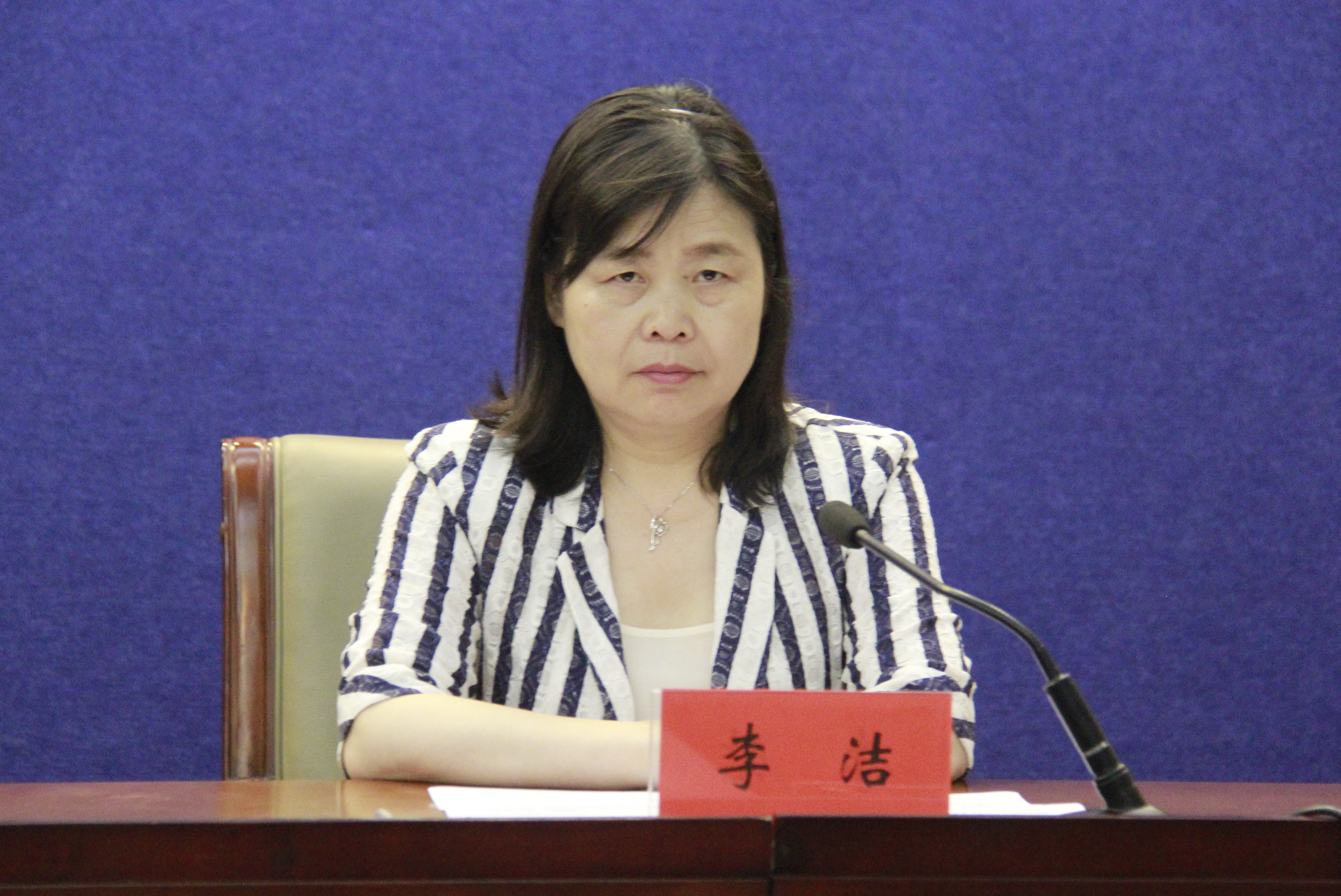 焦作市发展和改革委员会四级调研员李洁