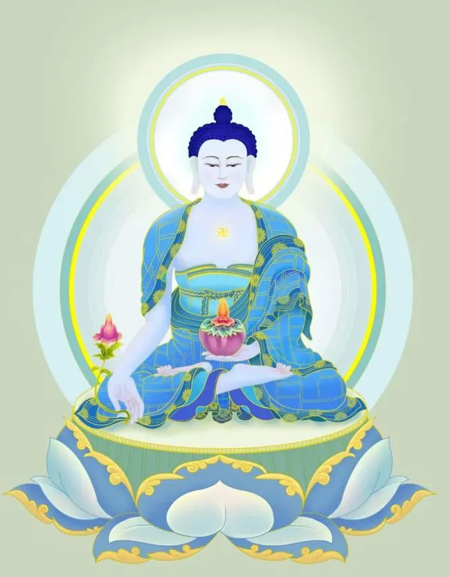 《佛说观药王药上二菩萨经》如是言:"佛灭度后,若有四众,能如是观药王