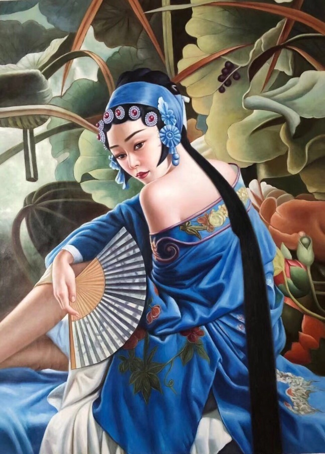 陈一茗油画作品图片图片