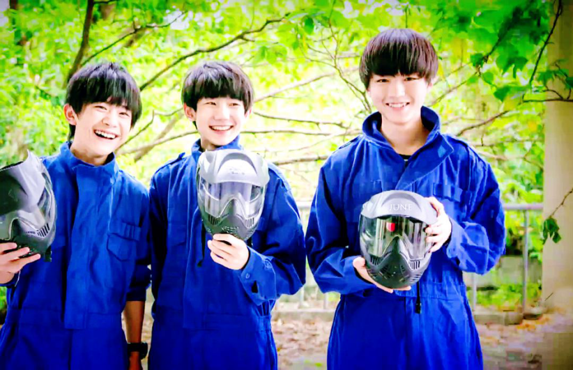 遊戲挑戰,比如本土養成系tfboys的《tf少年go》《tfboys偶像手記》等