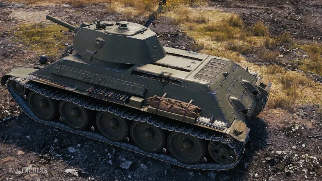 坦克世界丨wg回归本心全新t34model1940型大图数据