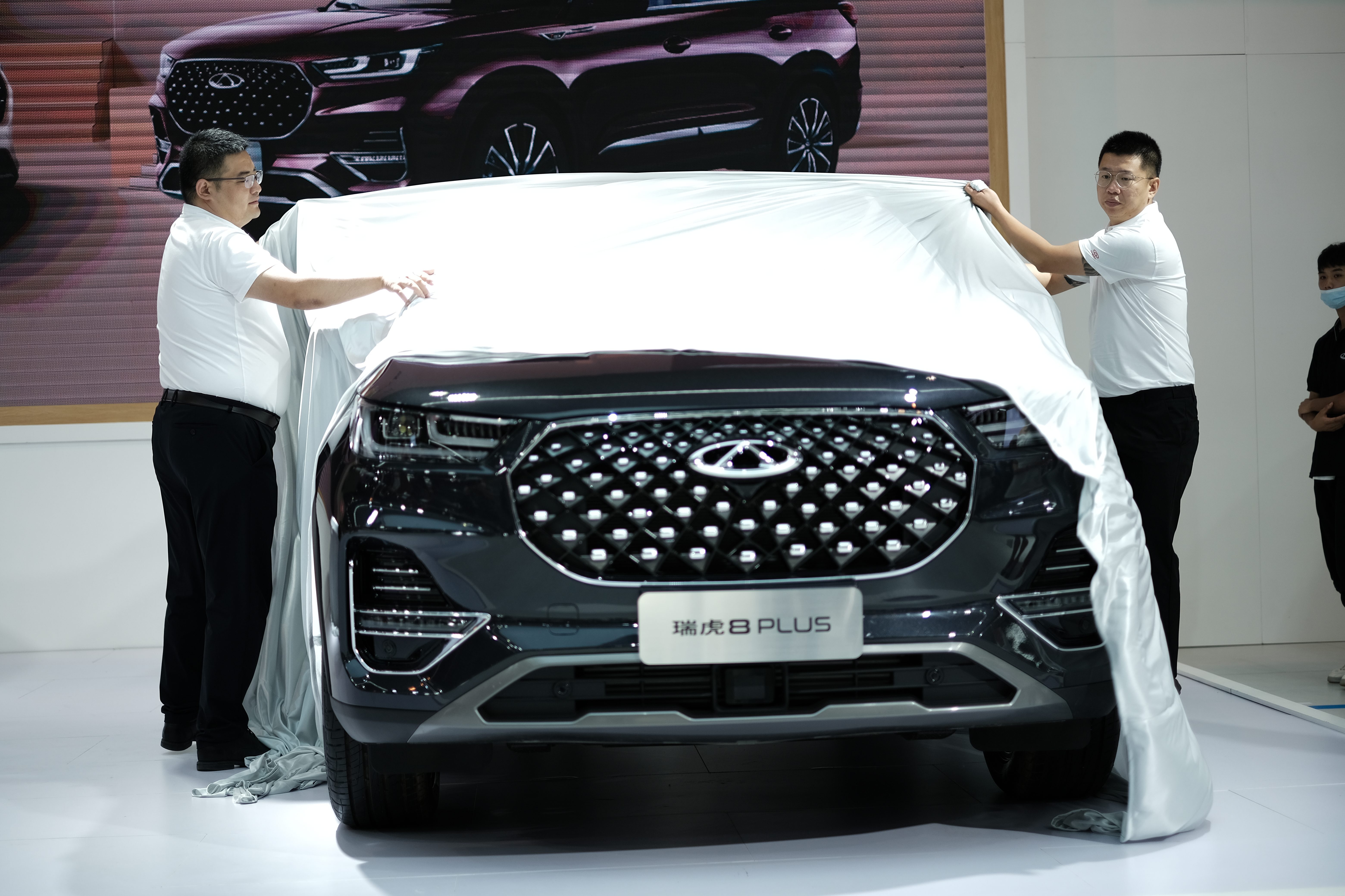 瑞虎3x女王版&瑞虎8 plus 六座版 昆明车展上市