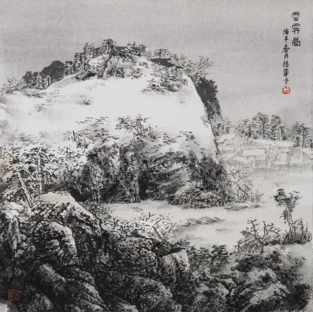 静谧的山乡——张军山水小品展之小写意山水篇 | 线上展览