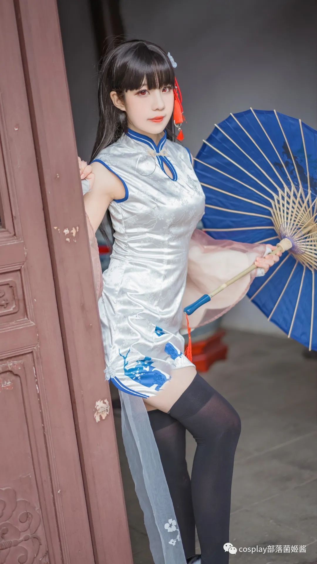 cos:碧蓝航线旗袍逸仙cos正片@希若,温柔似水