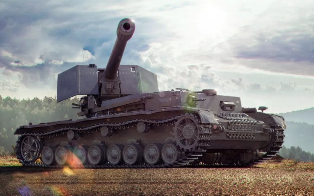 查看更多高清图片探讨四号武器运载车克虏伯公司开发的128mm pak 44