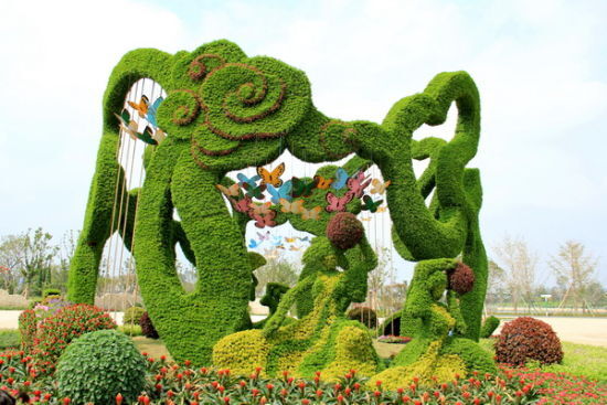 园林绿雕能够参照哪些传统的园林设计理念进行设计?__凤凰网