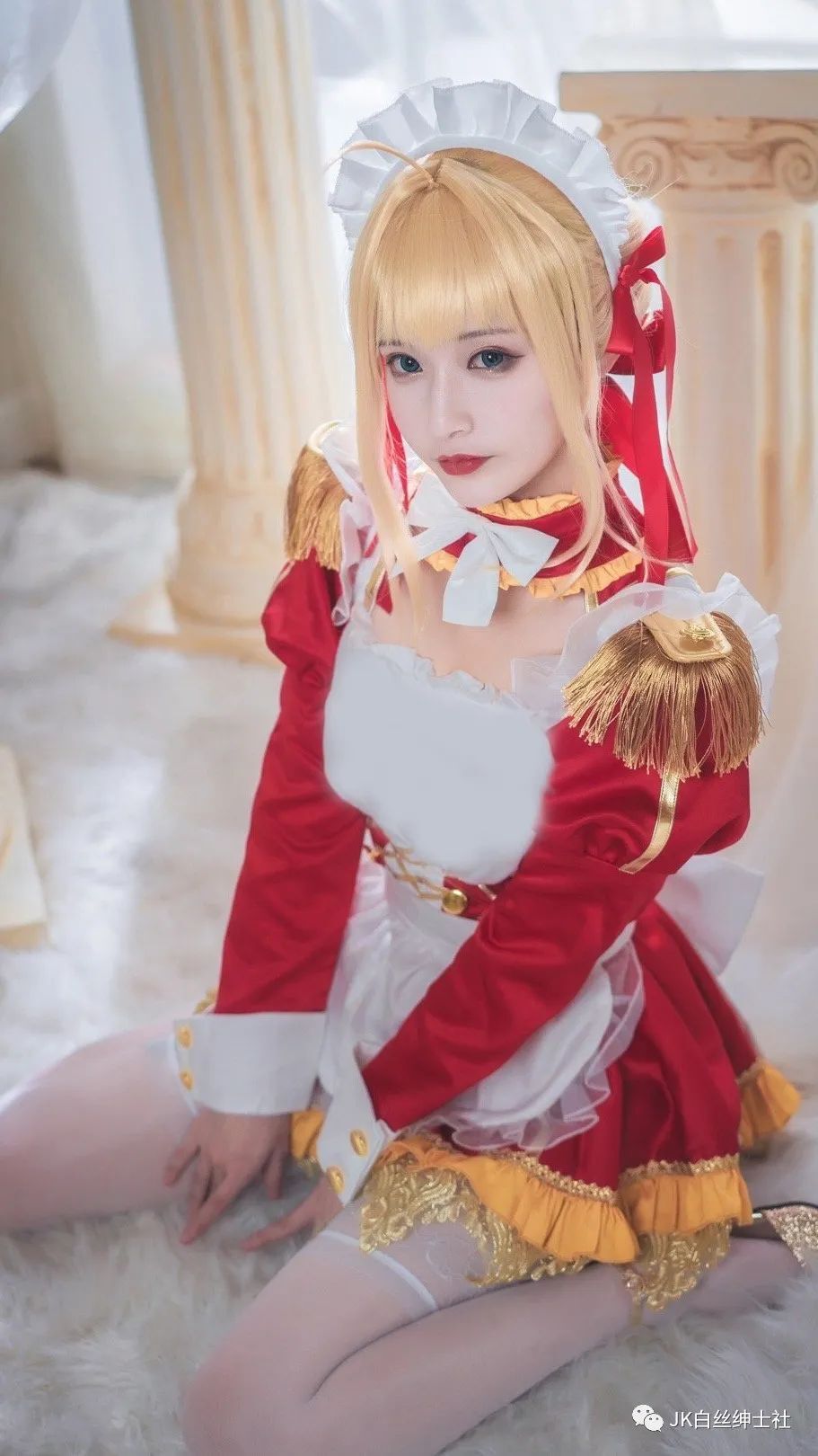 cos:fgo女仆尼禄cos正片@铁板烧鬼舞