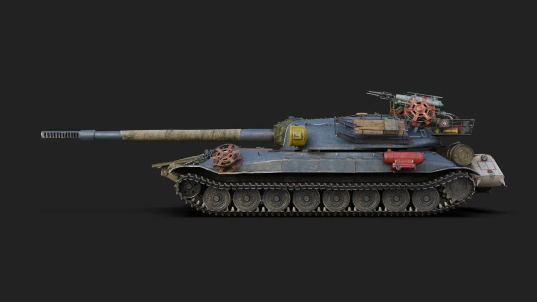 坦克世界 用心做美术 用脚做平衡:705工程a型"北极熊"3d皮肤