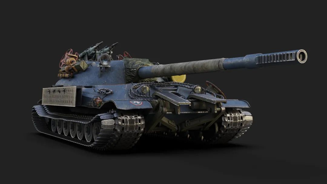 坦克世界 用心做美术 用脚做平衡:705工程a型"北极熊"3d皮肤