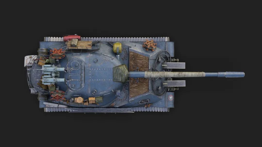 坦克世界 用心做美术 用脚做平衡:705工程a型"北极熊"3d皮肤