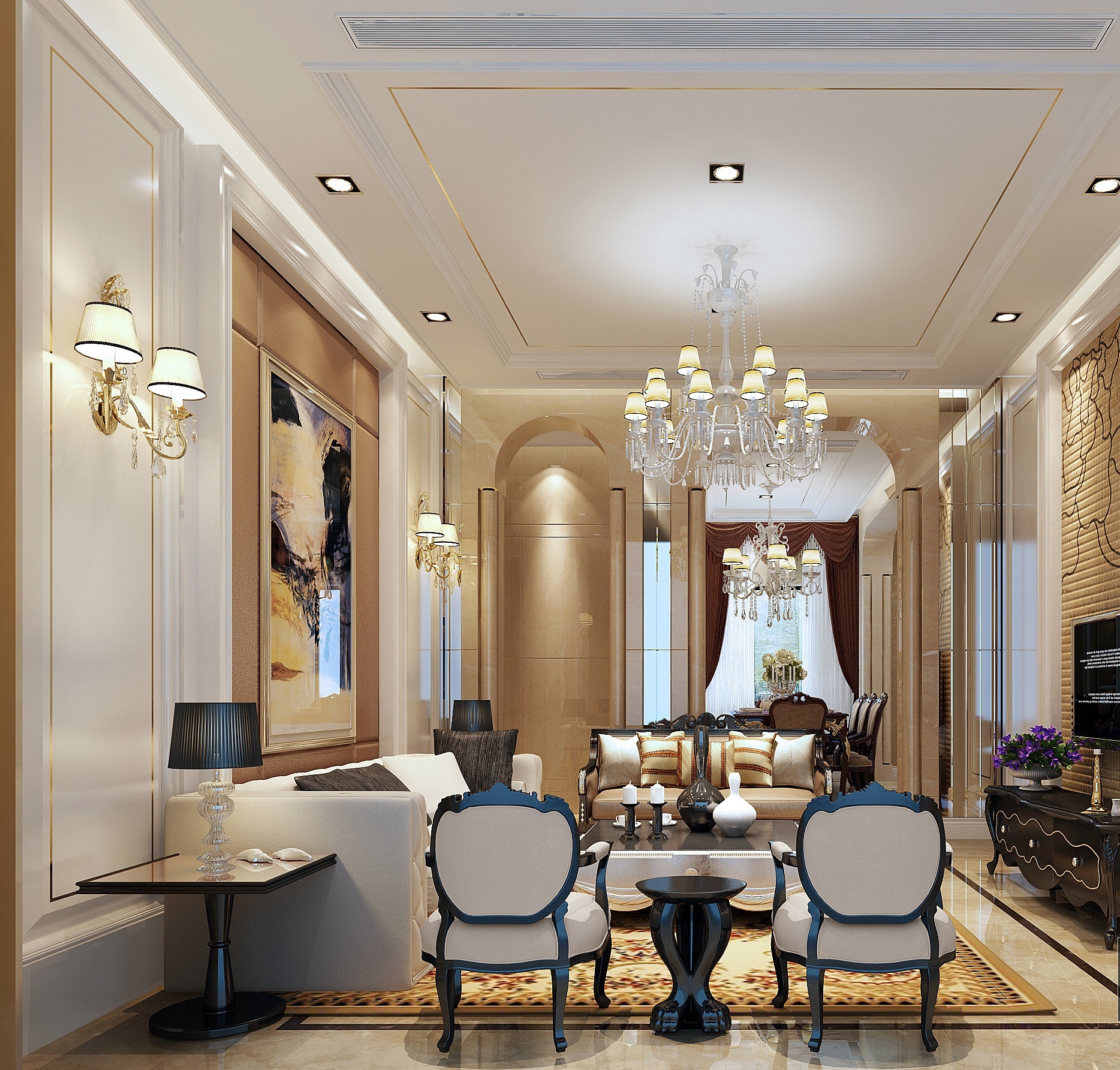 曲靖东泓新居装修完工效果展示