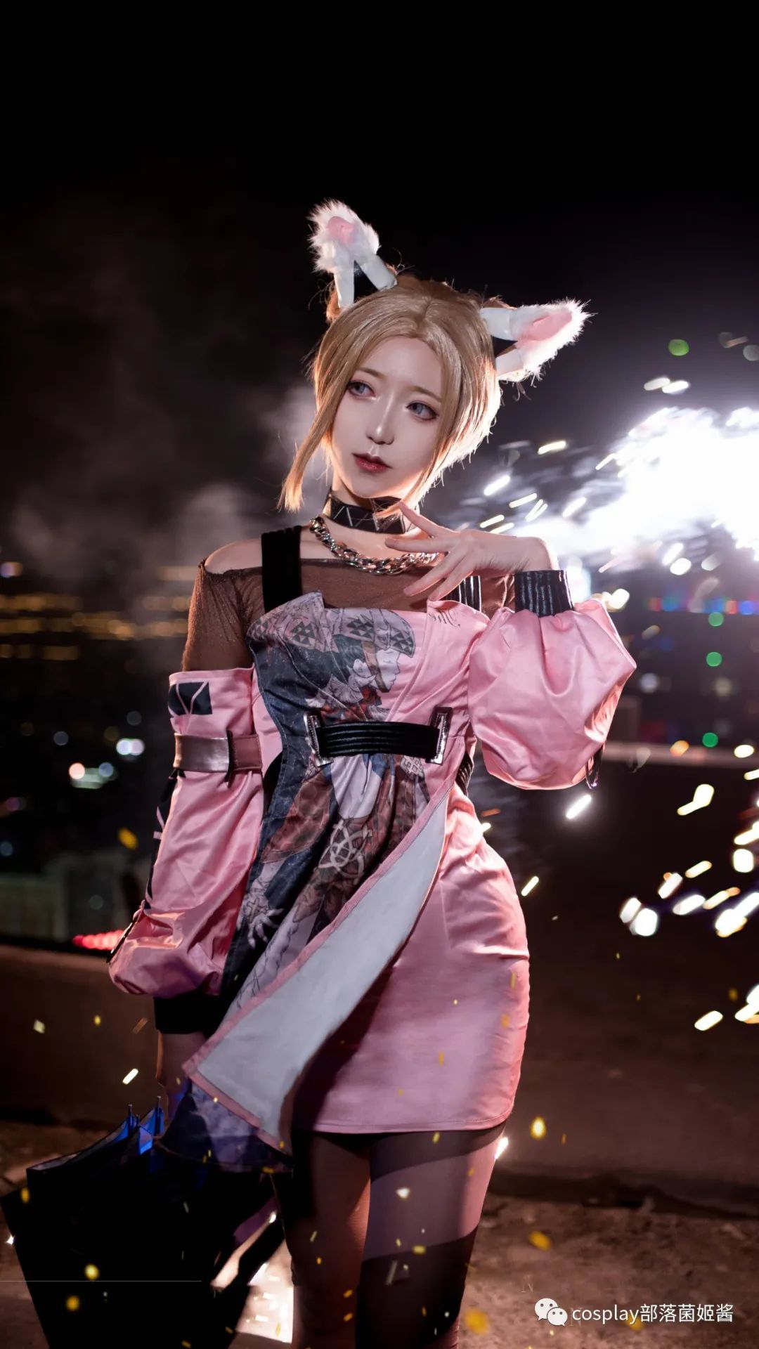 cos王者荣耀无限星赏官阿离cos正片物部弥生