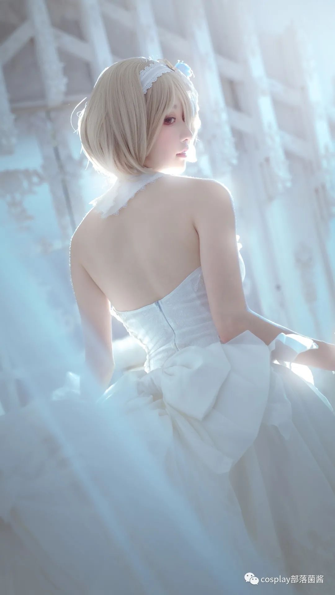 cos:崩坏3丽塔洛丝薇瑟cos正片@沧霁桔梗,恭候指示