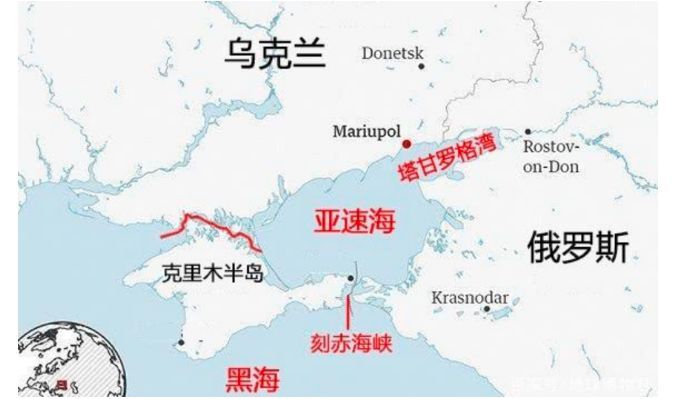 刻赤海峡通了第一艘船已通过30多艘船正离港黑海贸易在恢复