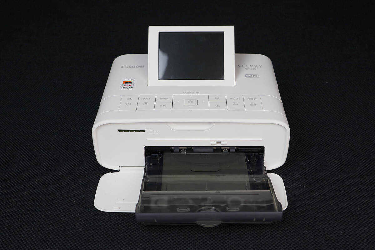 佳能selphy cp1300小型照片打印机开箱