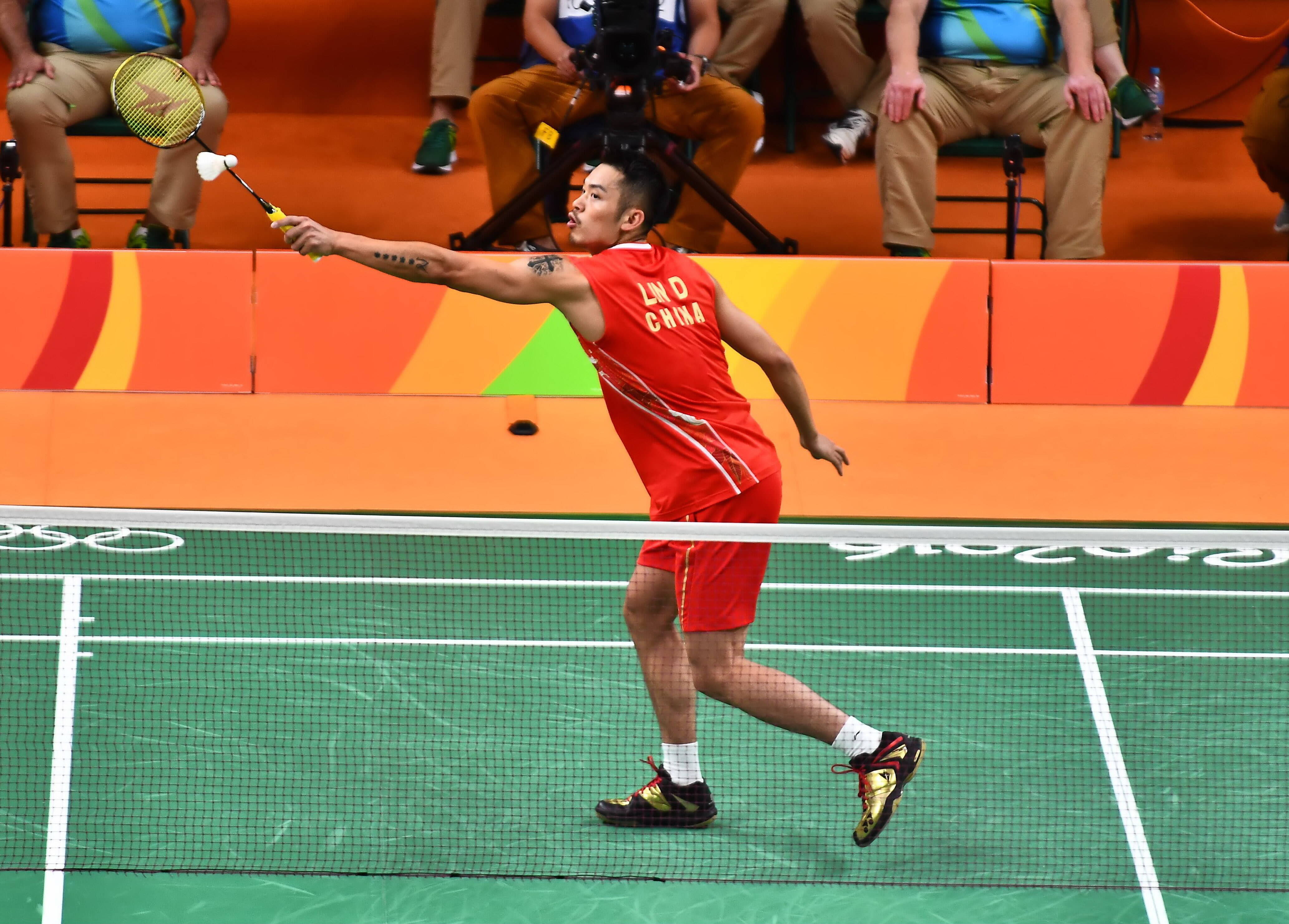 羽毛球单打-林丹2-0取得小组赛开门红