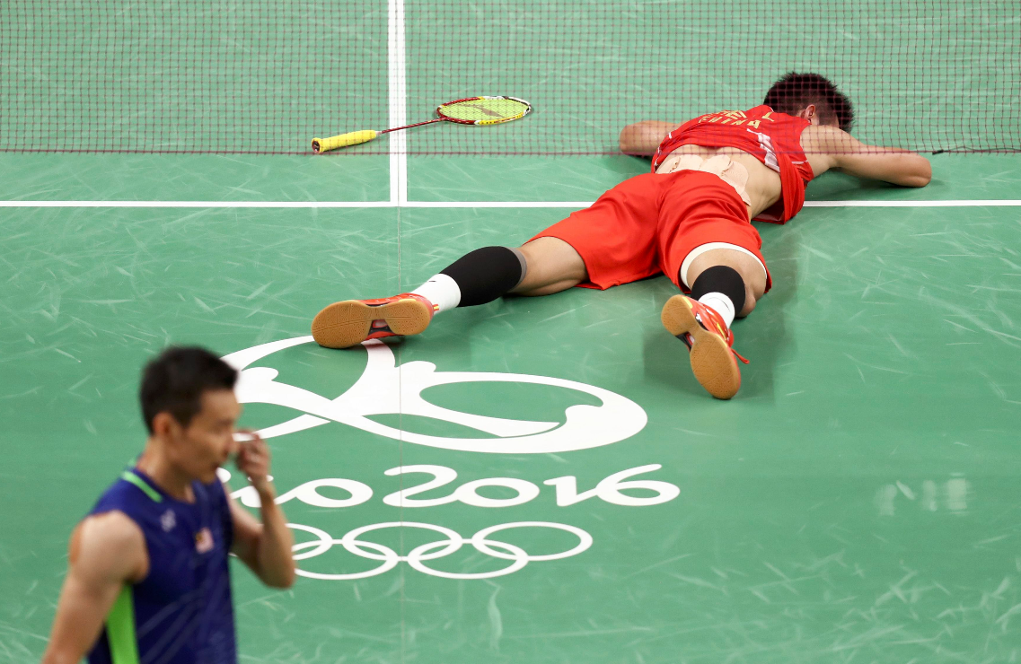 谌龙2-0李宗伟强势摘金 国羽男单三连冠