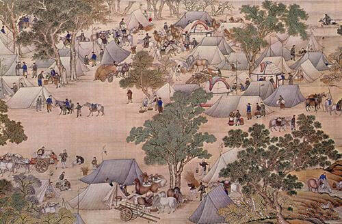 男性是天生的"猎手" 看中国古代艺术中的狩猎文化(组图)