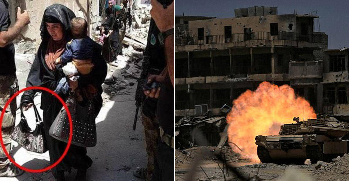 "女人弹"在自杀式袭击前的最后一幕