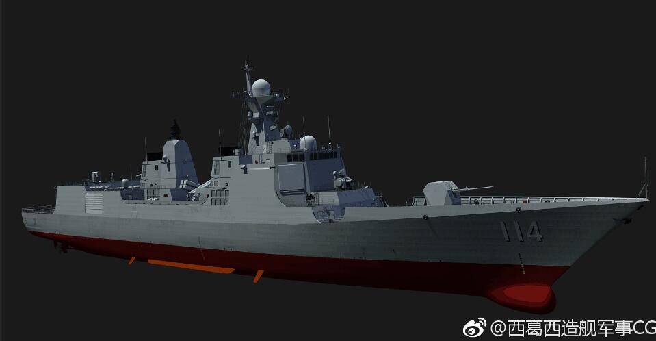 拒当"过气网红" 中国最新052e驱逐舰长这样