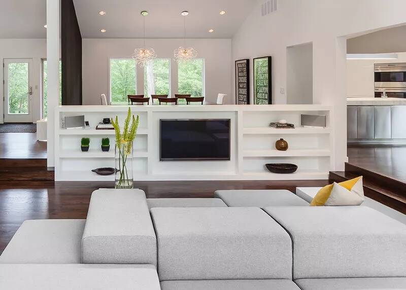 1/41 半墙隔断,半墙是指一堵矮墙,一堵不是从地面到天花板建成的墙.