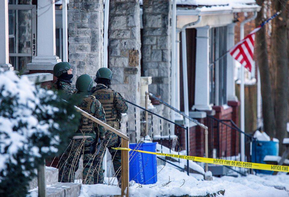 美国宾夕法尼亚州枪击案现场