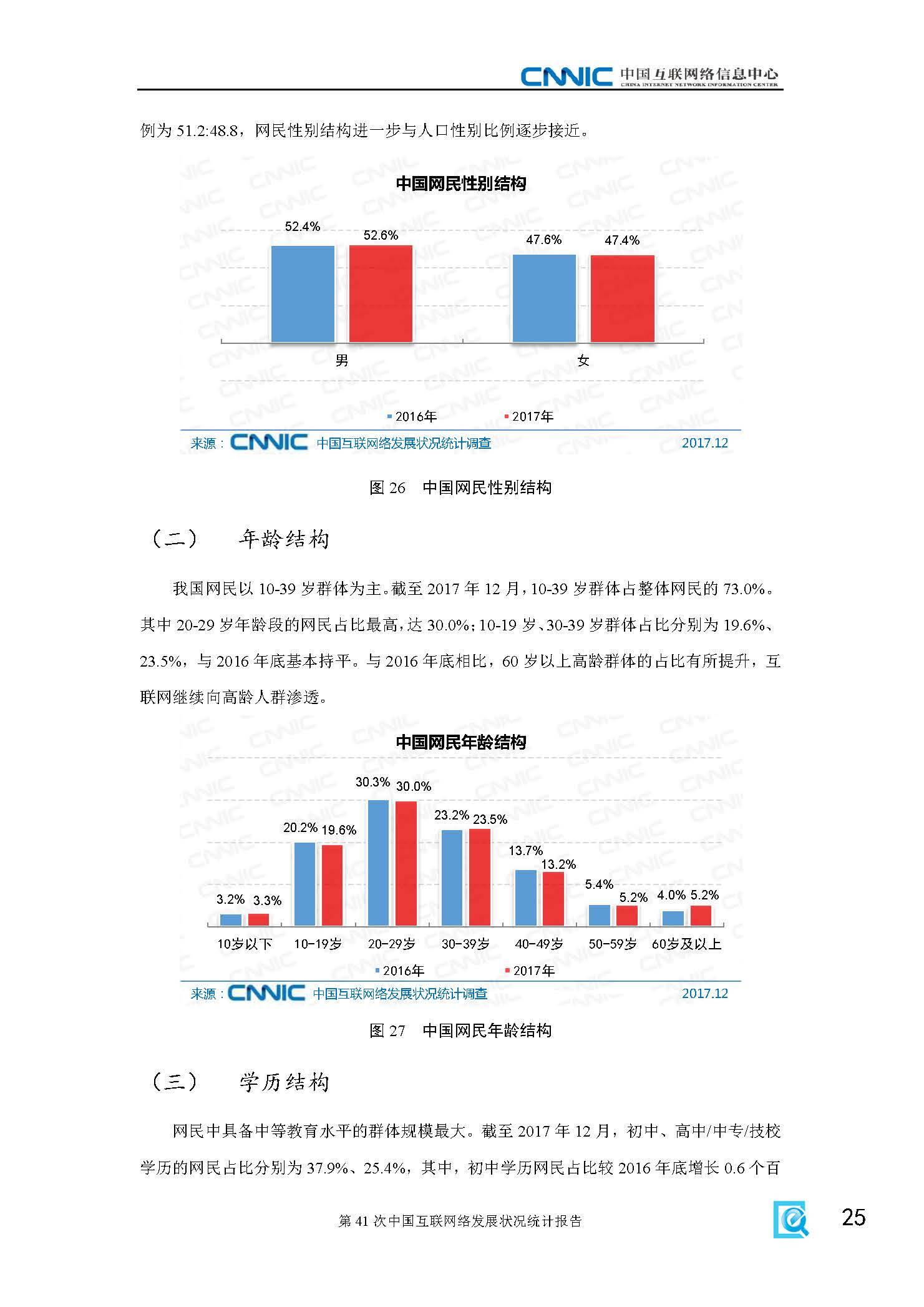 第41次《中国互联网络发展状况统计报告》全文_手机凤凰网