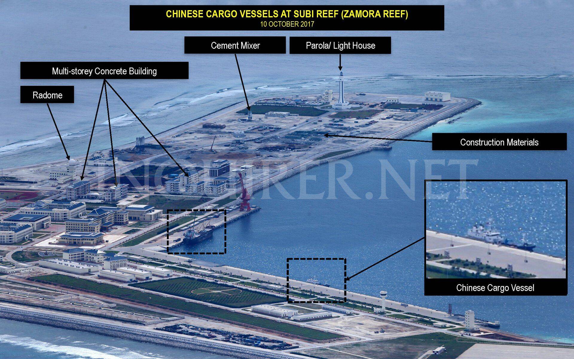 菲律宾媒体独家曝光大量中国南海岛礁照片_手机凤凰网