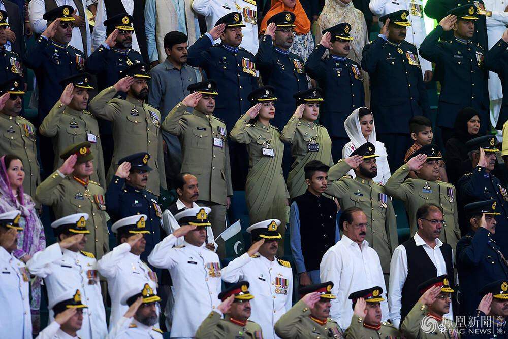 巴基斯坦独立70周年庆祝现场 汪洋出席