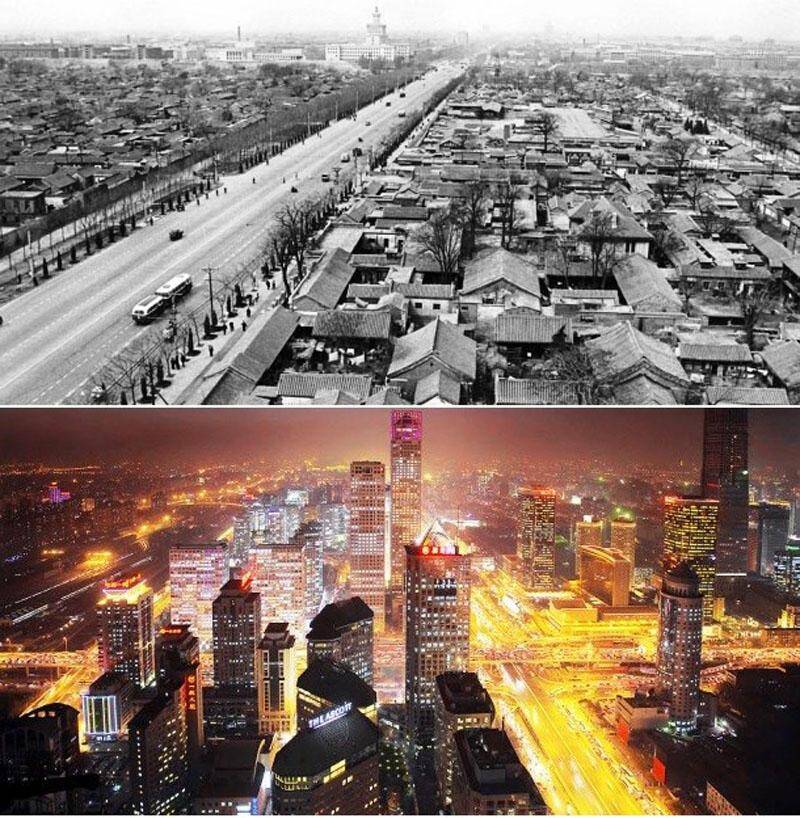 全球20个城市改革前后对比照
