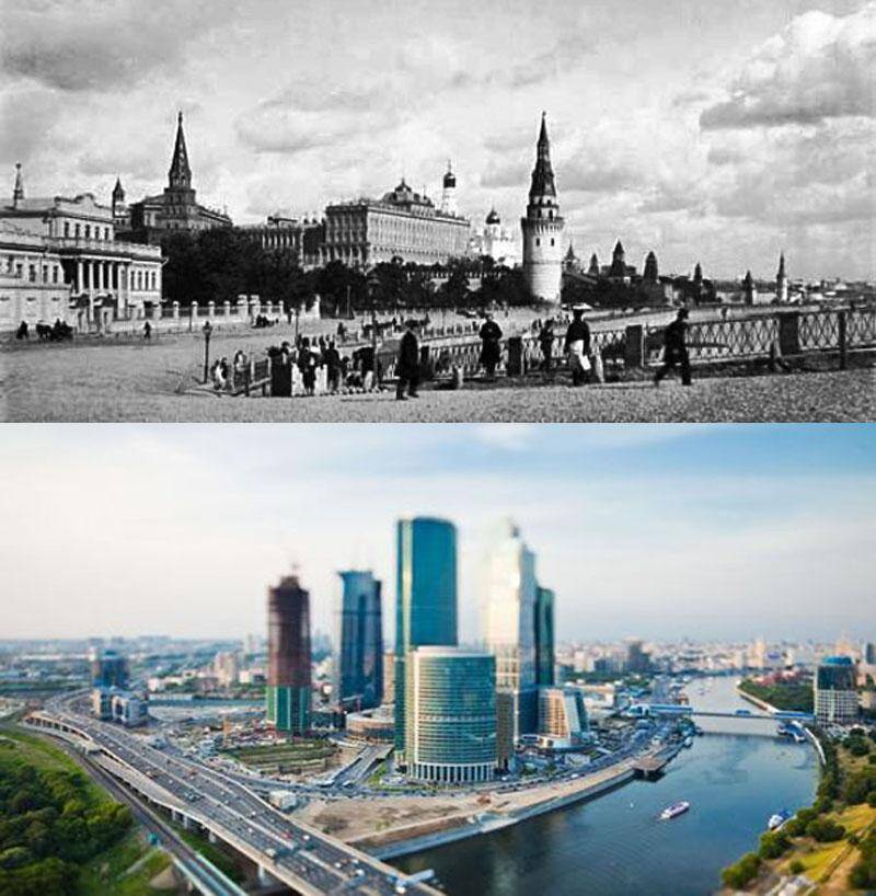 全球20个城市改革前后对比照