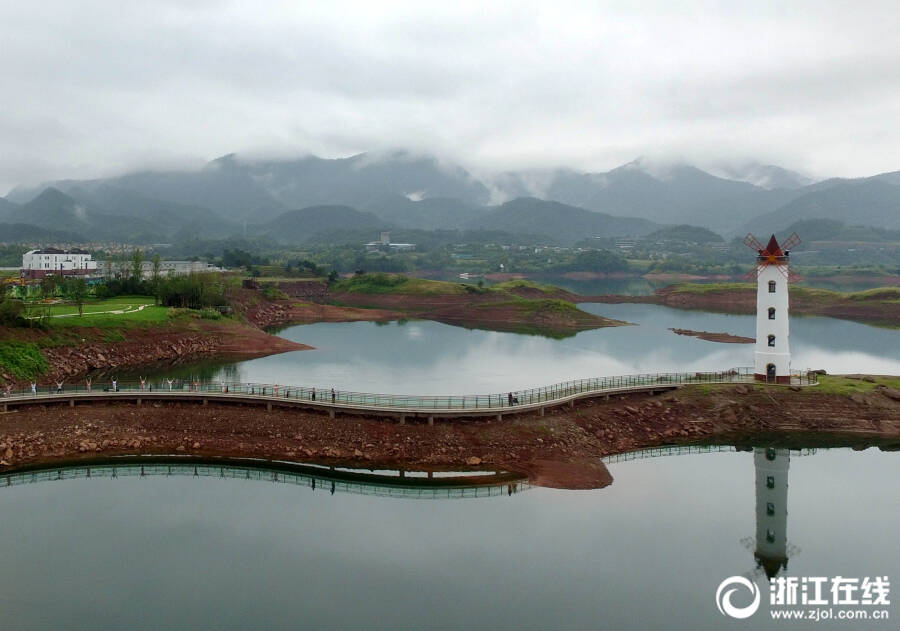 國慶前夕 淳安千島湖又添新景觀