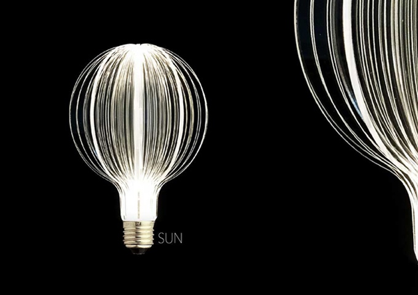 以宇宙星球为灵感的led灯泡 让人耳目一新!