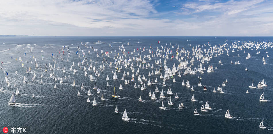 千帆竞技,这场面实在太壮观