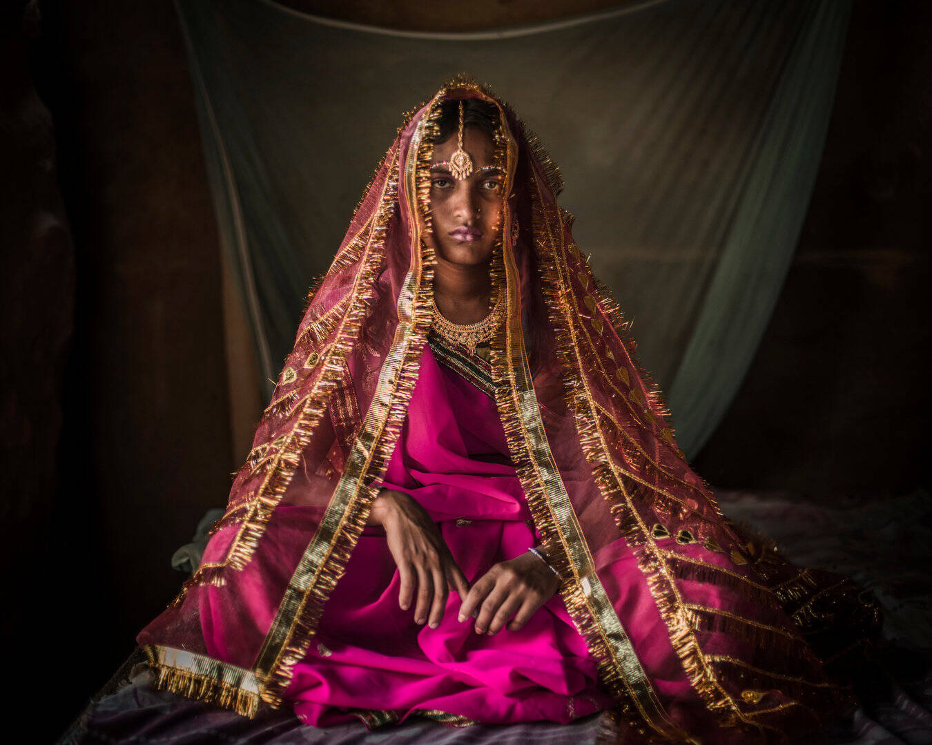 月经期间在外流亡的尼泊尔女性