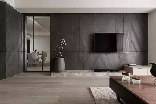 水泥电视墙,就是这么帅!