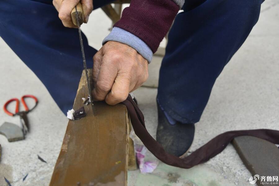 "消失的老行当" 聊城又见"磨剪子戗菜刀"