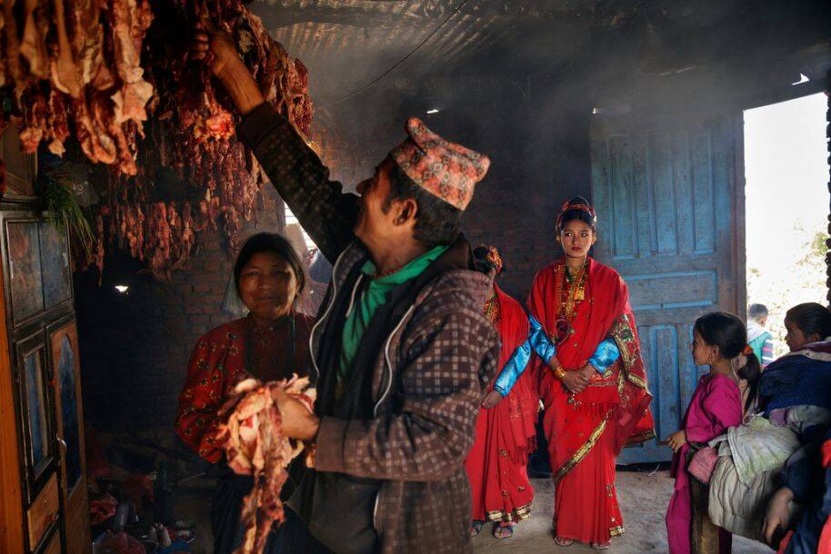 尼泊尔童婚新娘