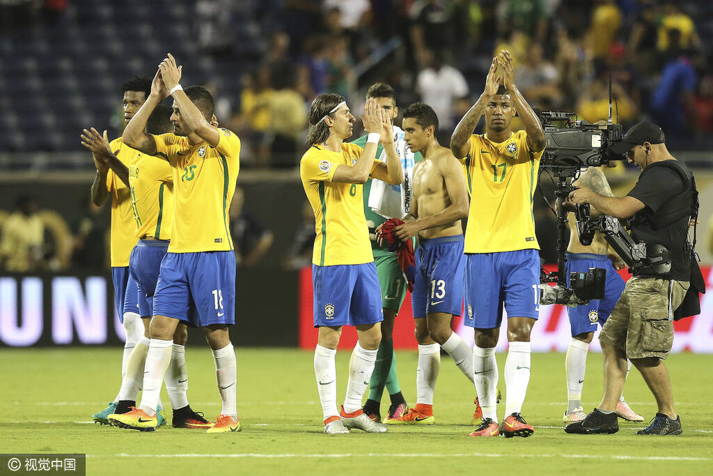 百年美洲杯-奥古斯托2球 巴西7-1海地